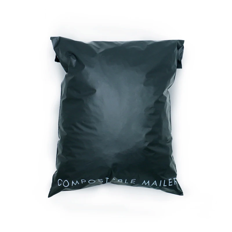 cornstarch compostable mailer biodegradable poly mailers courier bag PBAT shipping bag for clothing