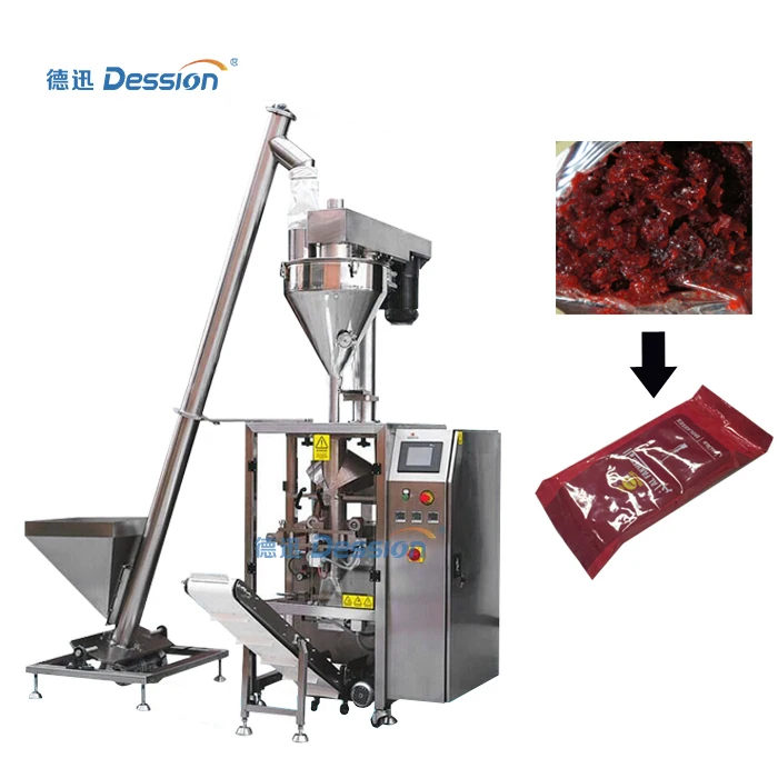 50g 100g automatic shisha  packing filling machine