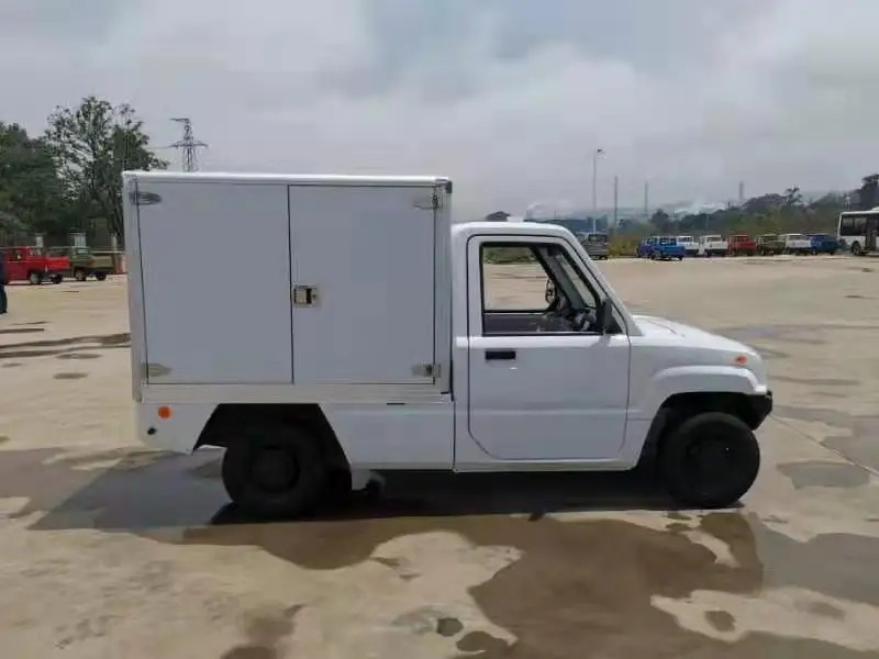 Factory price new design mini electric cargo car for last mile delivery and logistics solution electric pickup truck