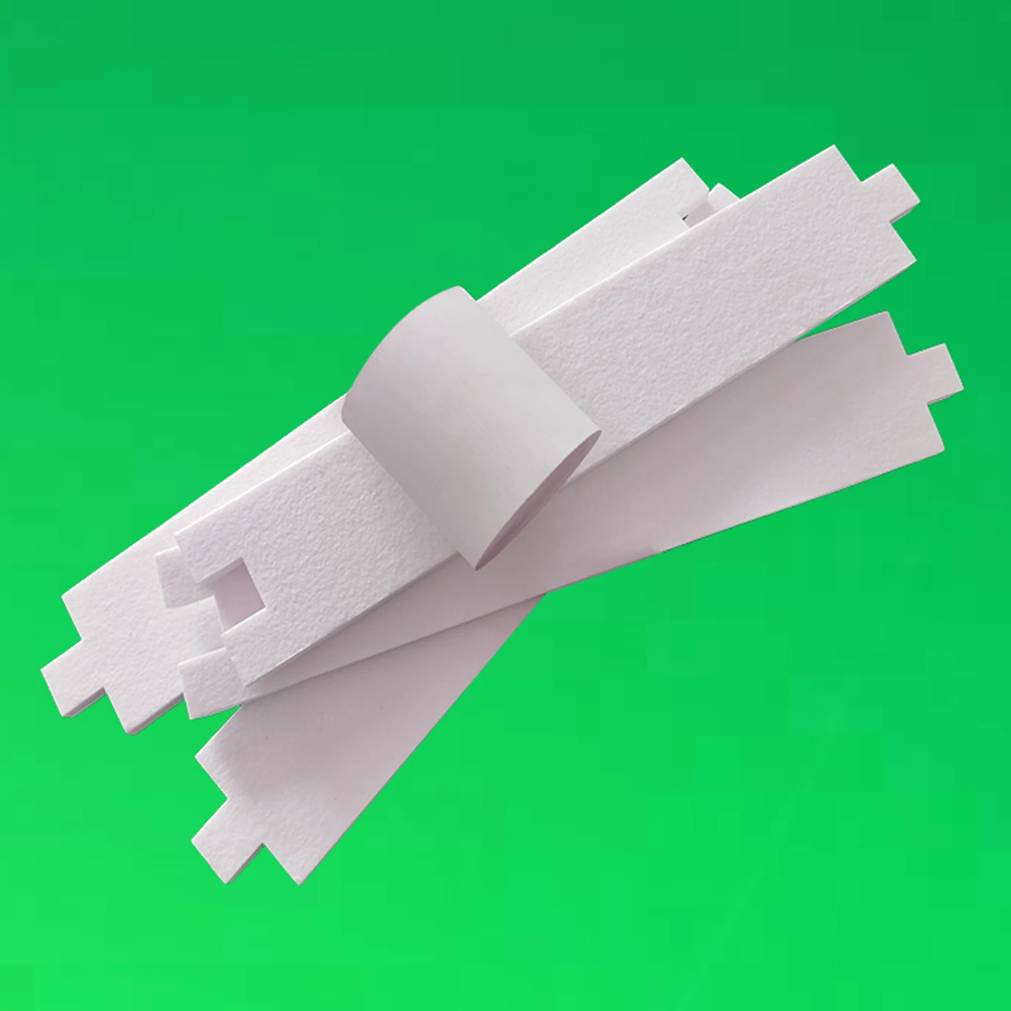 Factory Price High Temperature White F2002 Catalytic Converter Non Intumescent Support Mat