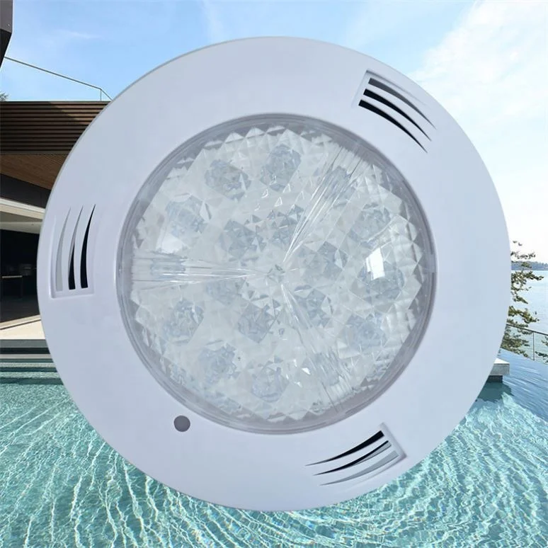 Ip68 Высокое качество 12 В 24 Rgb встроенный Abs водонепроницаемый бассейн светодиодный свет Вт 18 подводный