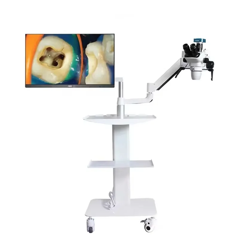 Portable Dental Microscope with Camera Connect with Chair 10X
