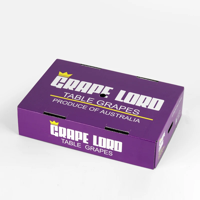 
PE Box Low Price Customized Anti-static PE Plastic Storage Box Wax coated cardboard box for fruit and vegetable packaging 