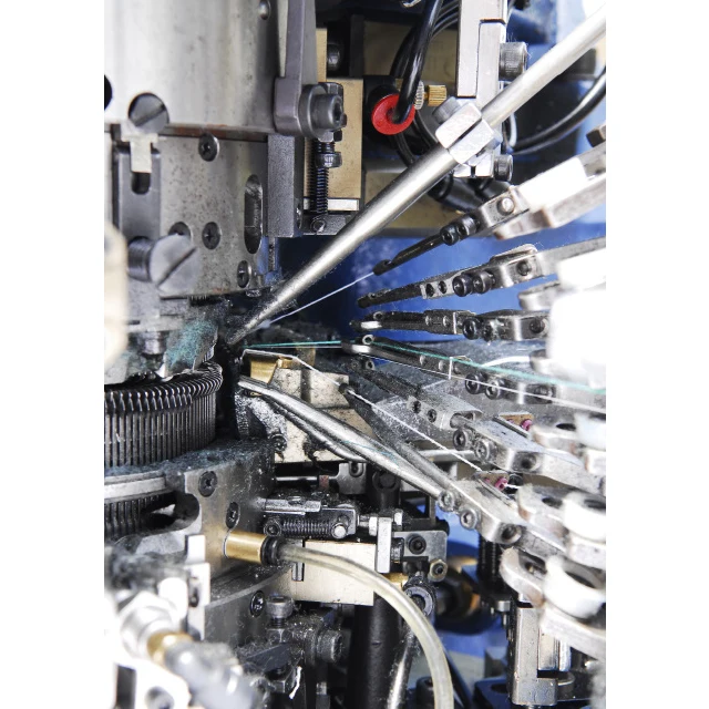 GD-WSD Cheap Price Double Cylinder Fully Computerized Plain Sock Knitting Machine Children Terry Socks making machine Korea