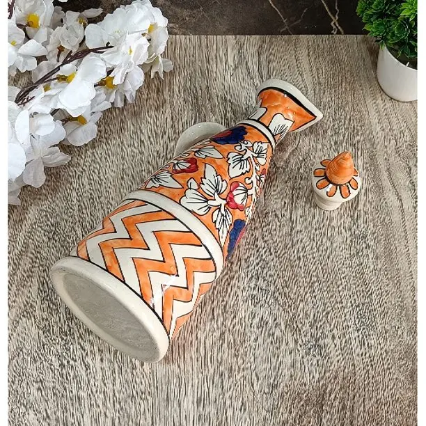 ceramic olive oil dispenser bottles cork lid wholesale unique stoneware oil container jar kitchen jar