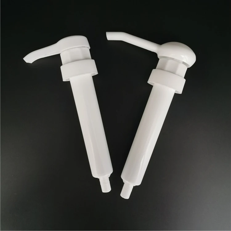 
wholesale PP plastic 25ml 30ml dosage big plastic 38mm neck size drum pump liquid dispenser 