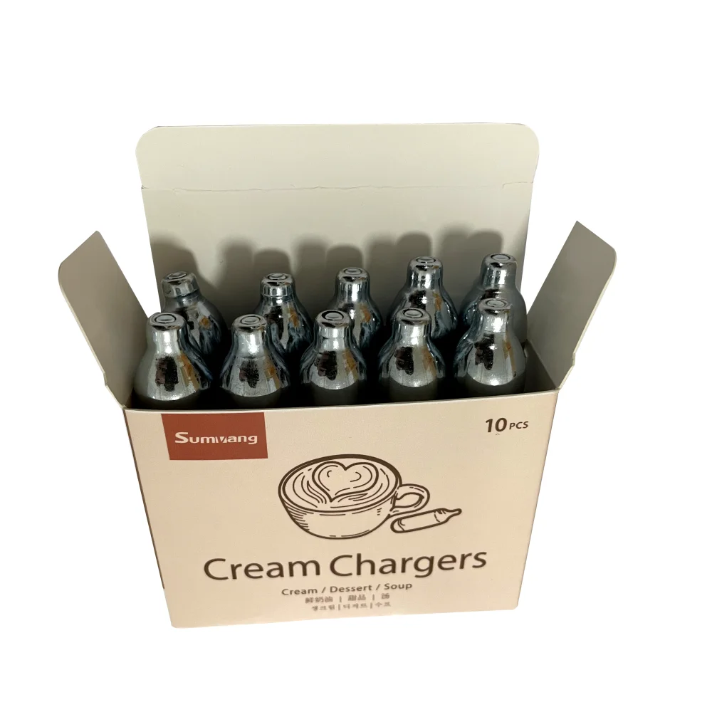 Экономически эффективным n2o-8g Закись крем крекер газовый баллончик взбитые сливки зарядные устройства