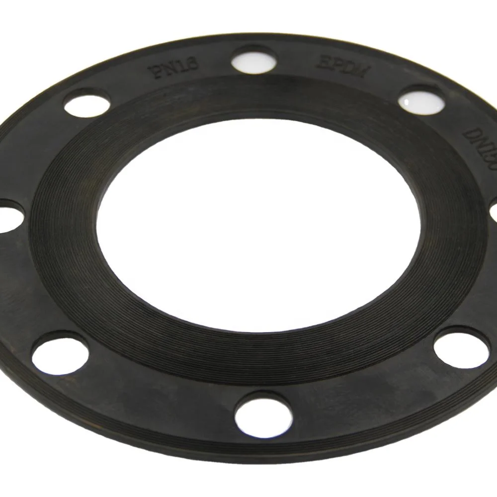 High Quality EPDM Rubber Flange Round Gaskets Flat Gasket For Flange and Valve
