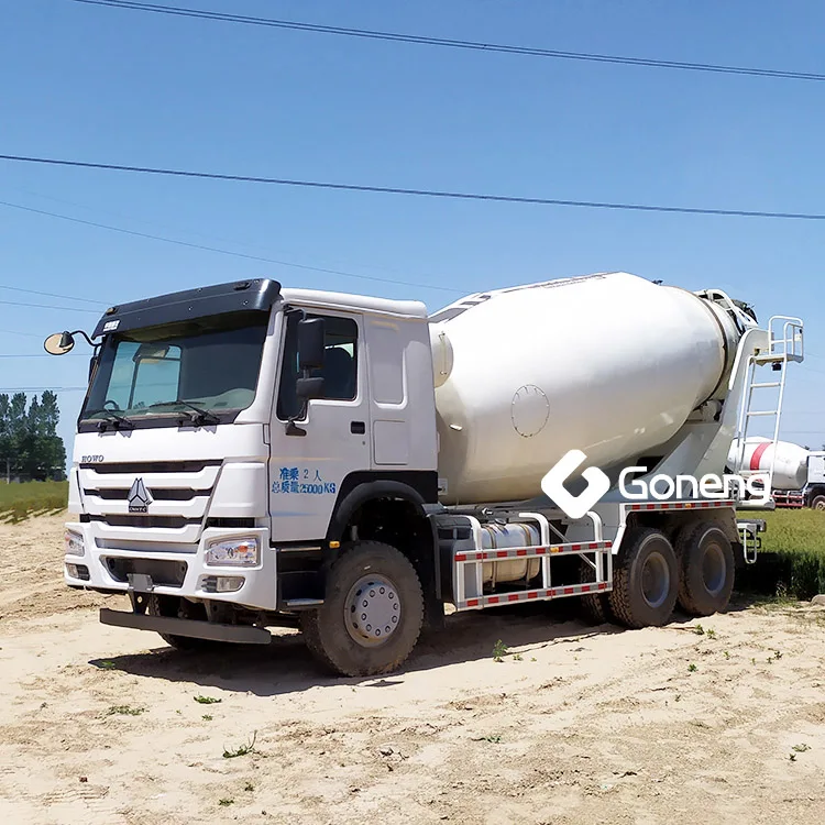 Высококачественная б/у Бетономешалка beiben howo faw 10 м3, самозагружающаяся Бетономешалка 371hp 375hp