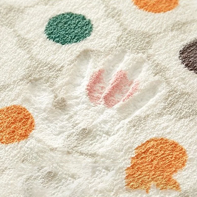 Modern Simplicity Living Room Bedroom Floor Mats Popular Printed Fur Rugs Soft Faux Sheepskin Carpets and Rugs