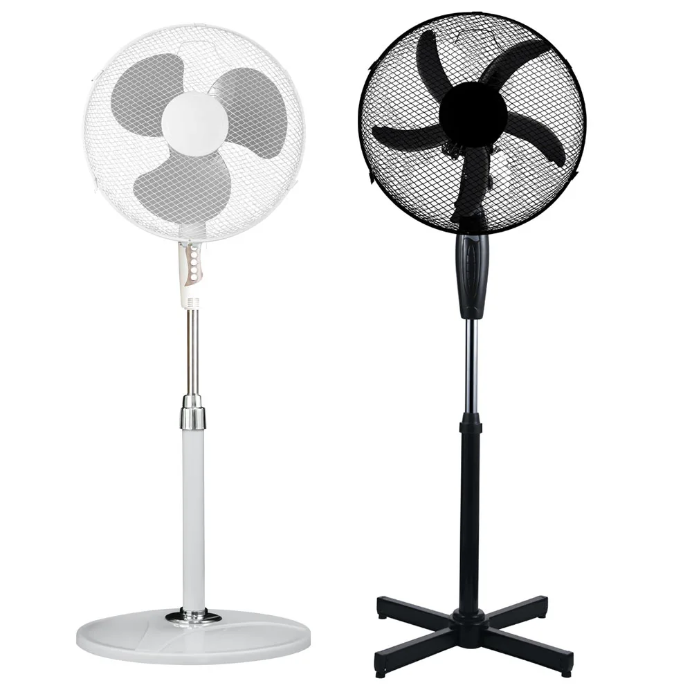 Hot Sale 16 Inch Floor Fan Oscillating Ventilador 600mm Cross Base electric pedestal household 16 inch stand fan