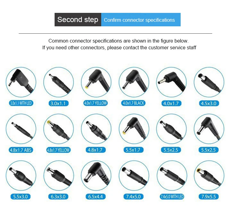 65W 19.5V 3.34A 4.5*3.0mm wholesale laptop ac dc charger for DELL universal laptop adapter