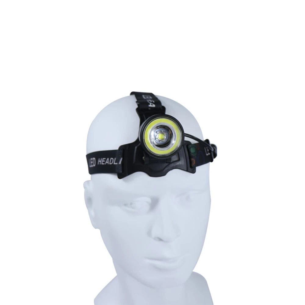 Продажа налобных фонарей для охоты кемпинга налобный фонарь cob светодиодный налобный фонарь для ночного бега