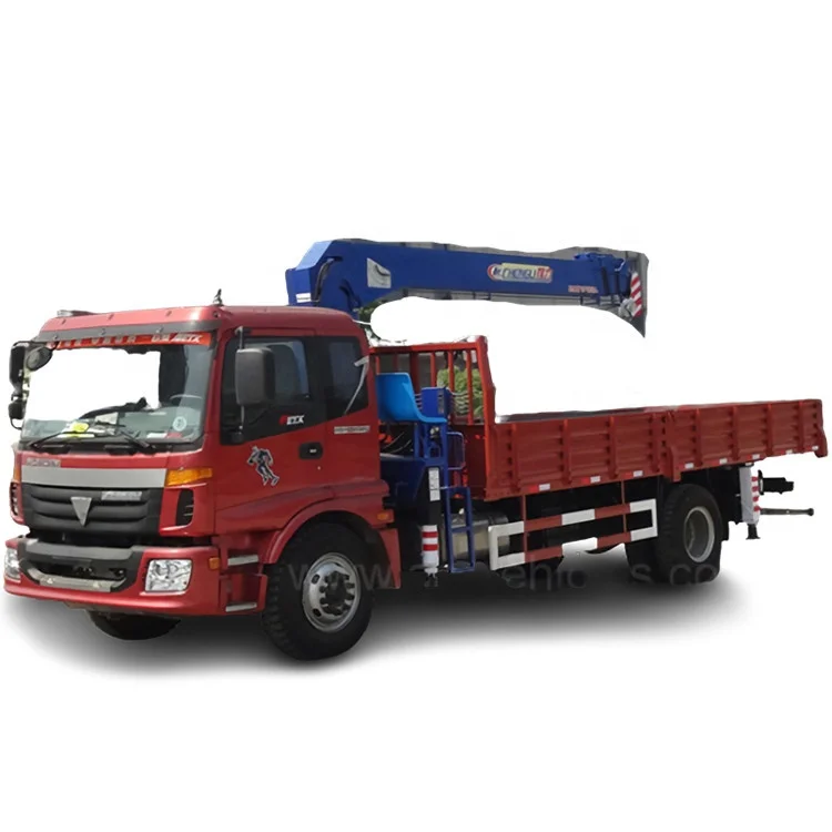 FOTON 6x4 truck chassis mounted 10tons to 15tons holding stif boom crane vehicles made in china for sales cheap price supplier