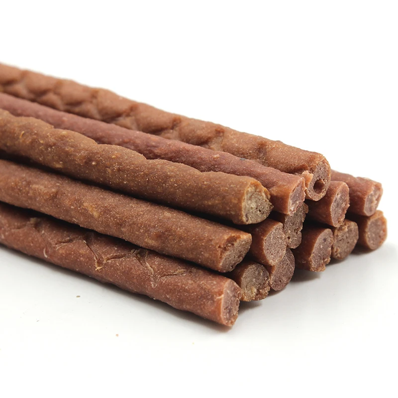 Healthy Pet Snack Jerky Chew Dog Treats OEM Private Label Dog Snacks High Protein Meaty Sticks Snacks For Pets