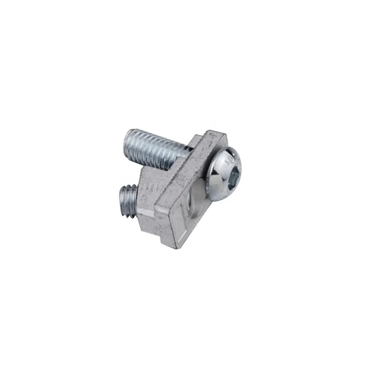 Metal minitec connector for aluminum profile