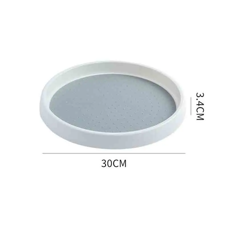 Turntable for Cabinet Table - Multifunctional Kitchen Storage Organizer Spice Racks Refrigerator Organizers Rotating Organizer