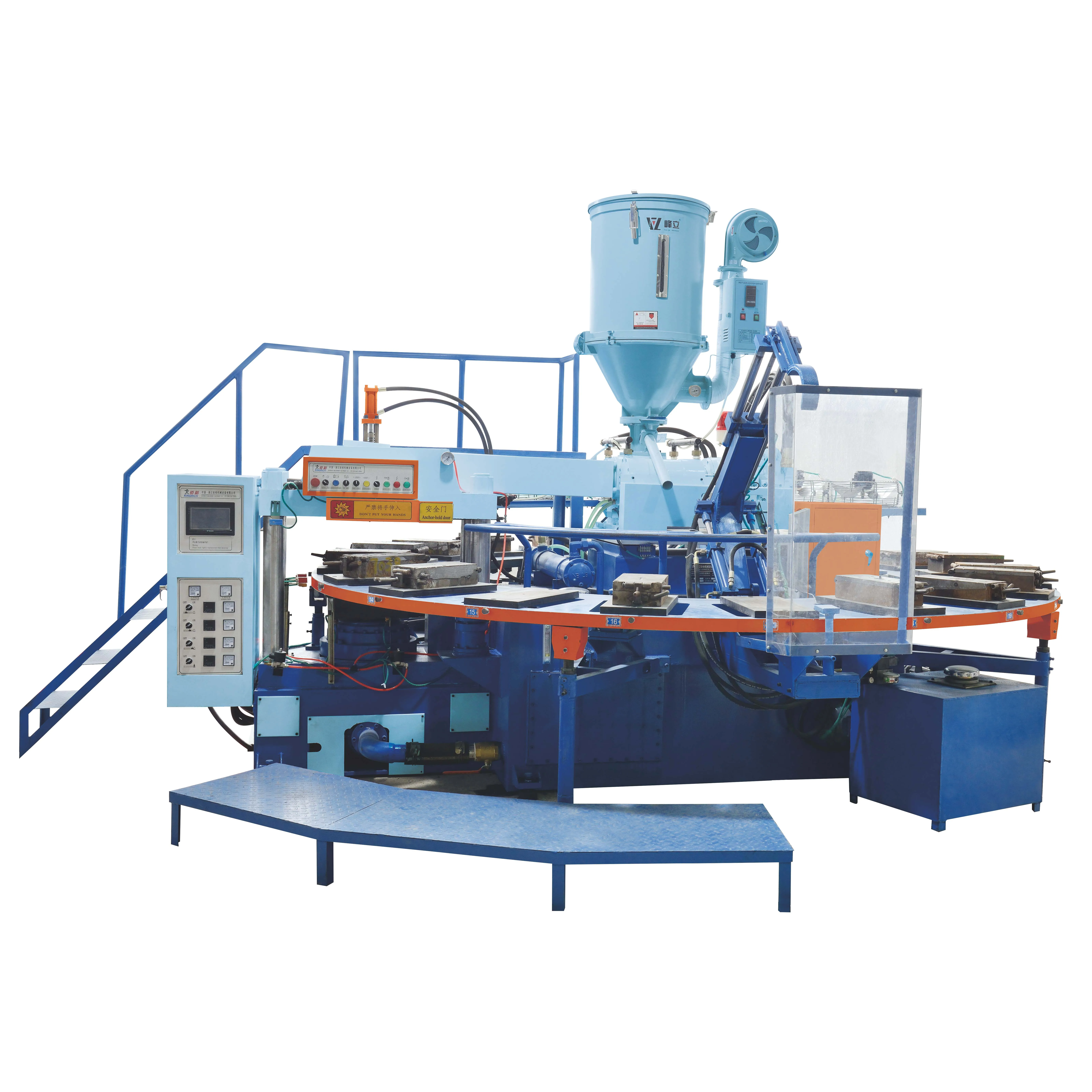 Full automatic TPU jelly shoes injection moulding machine