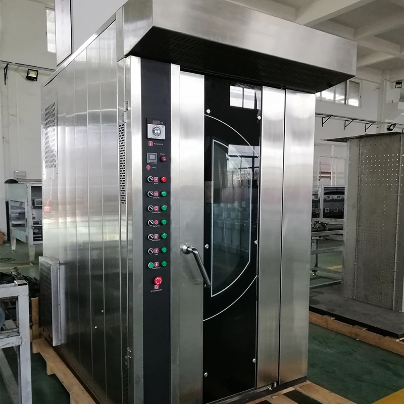 Commercial Big 16/32/64 Tray Diesel Oil / Electric/Gas Biscuit Pastry Rotating Baking Oven for Sale