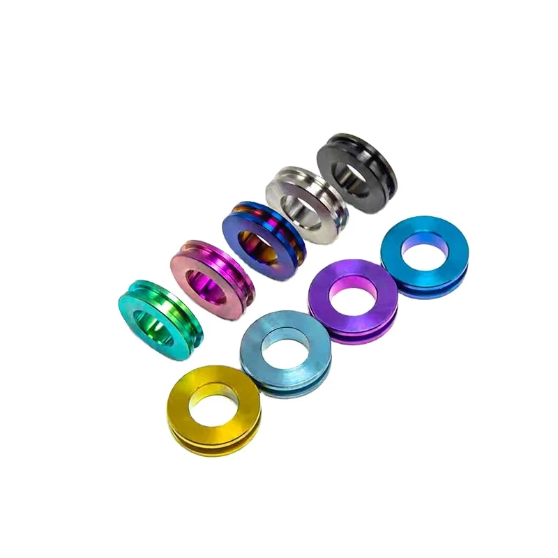 Gr5 titanium Motorcycle  Brake Calipers 5mm Spacers for Ducati Panigale 1199 1299 V4 Radial