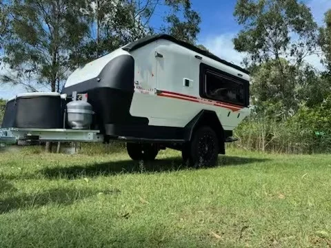 Lightweight Mini Aluminium Outdoor Camping Motorhomes for Travel with Tent Use As Truck Camper or Trailer