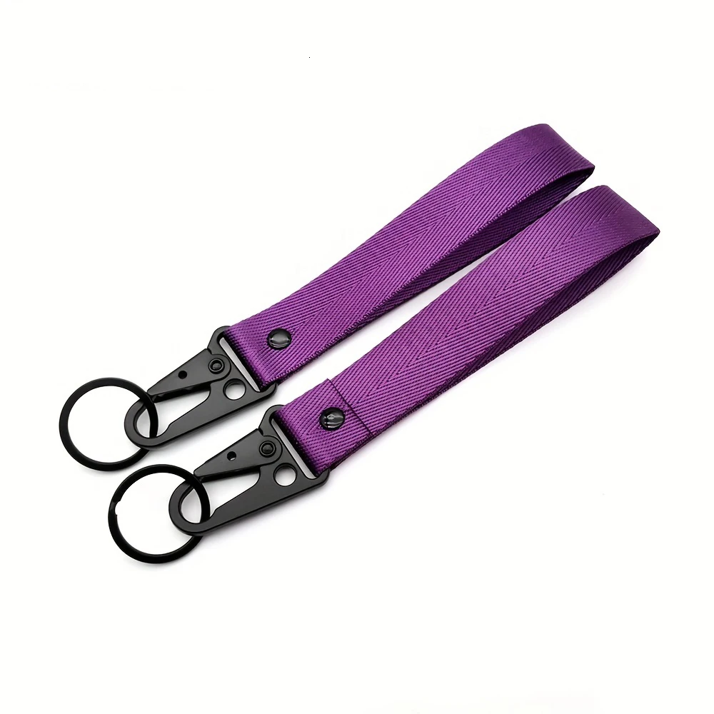 JDM Wrist Lanyard Keychain JDM Car Racing Rally Wristlet Lanyard Keychain Customized Motorcycle Eagle Beak Keychain