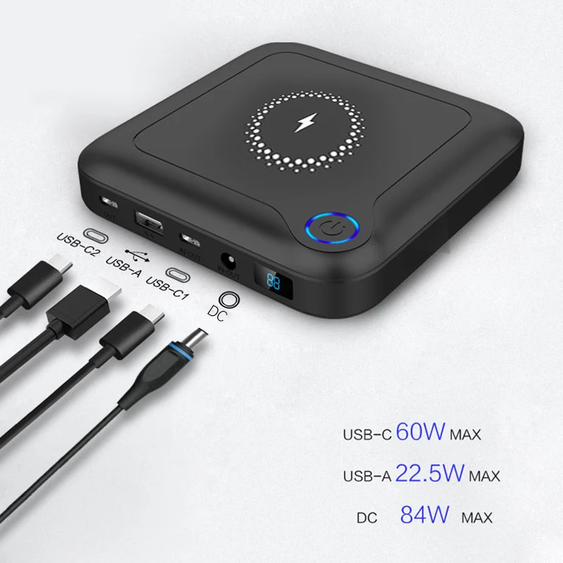 Portable CPAP Power Bank Pack 24V Mobile Battery for BMC ResMed Sleep Apnea Machine Travelling