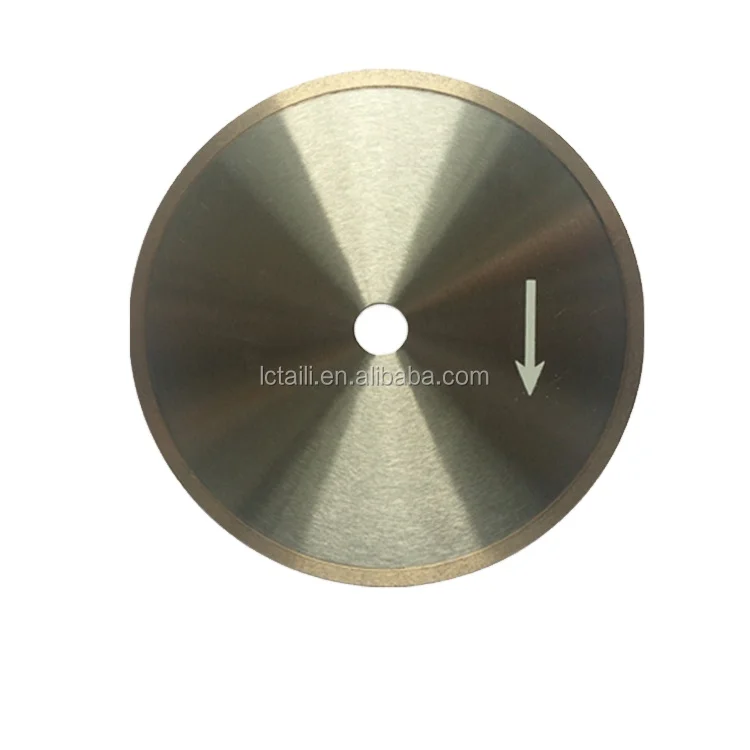 High precision ultra thin diamond / CBN cutting wheel for glass processing