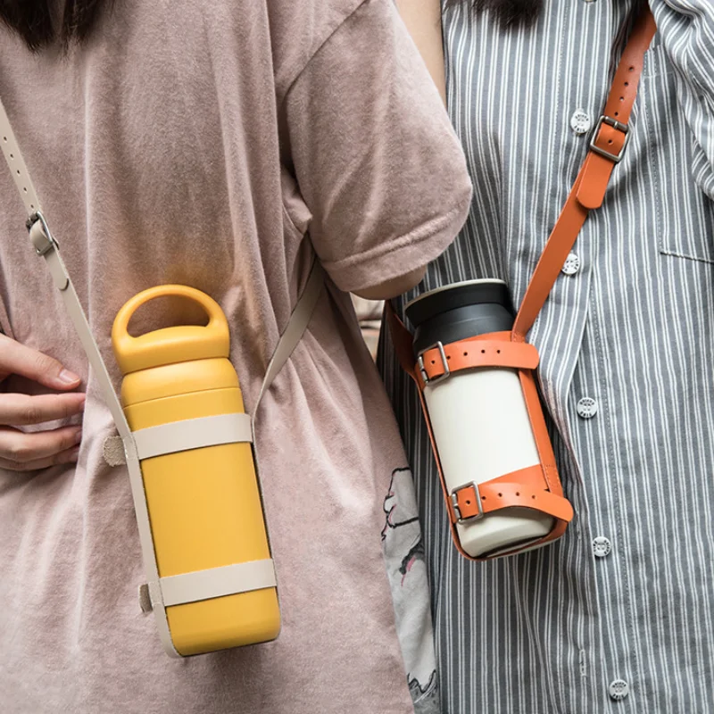 Лидер продаж, сумка-переноска для бутылок из искусственной кожи с ремешком