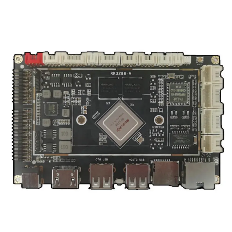 Automatic industrial control machine industrial embedded computer Android four core RK3288 Android Pcba Motherboard