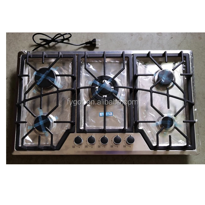 Factory Spain Burner Plate Stove 2 Table Stainless Steel Gas Cooktops