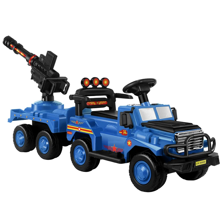 Toddler/Kids Electric Ride On Toy, 12 Volt, 3-7 yrs Old, Max Weight 88 lbs, Single or Double Riders, MP3 Player Input