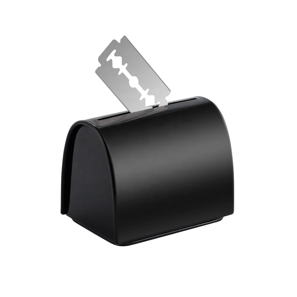 Eco Friendly Metal Safety Razor Blade Container Storage