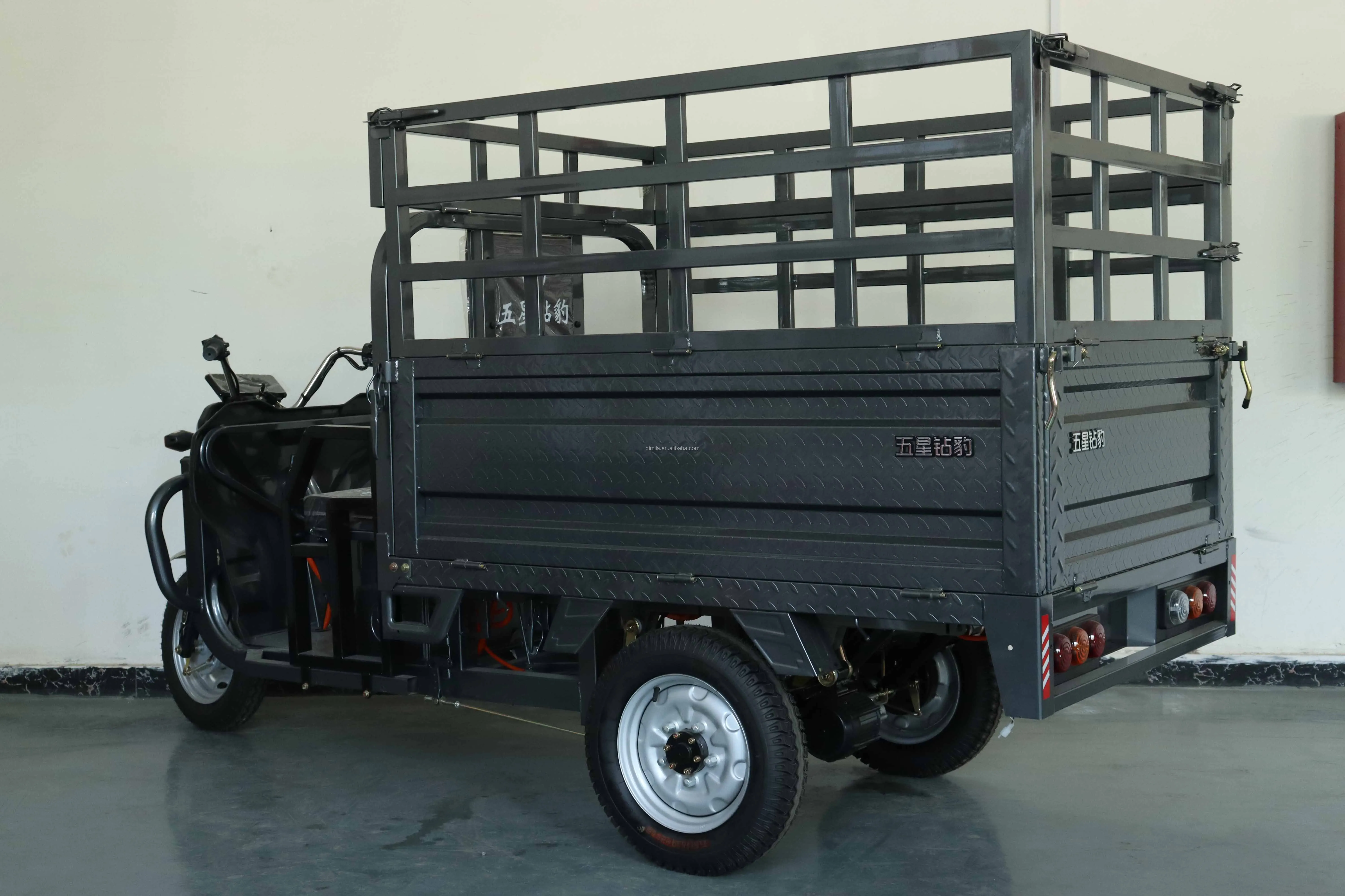 New design electric cargo tricycle for adult electric tricycles 3 wheel wholesale good quality double heighten high hurdles