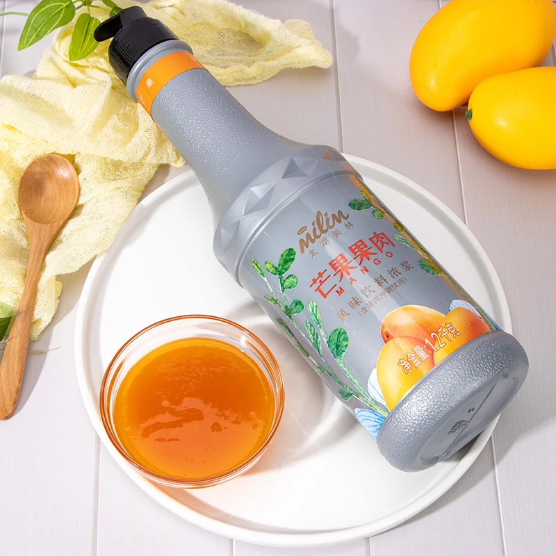 Концентрированный Фруктовый Сок, сок из манго и сироп из виноградной целлюлозы, китайское сырье для молока и чая, прямые продажи с завода