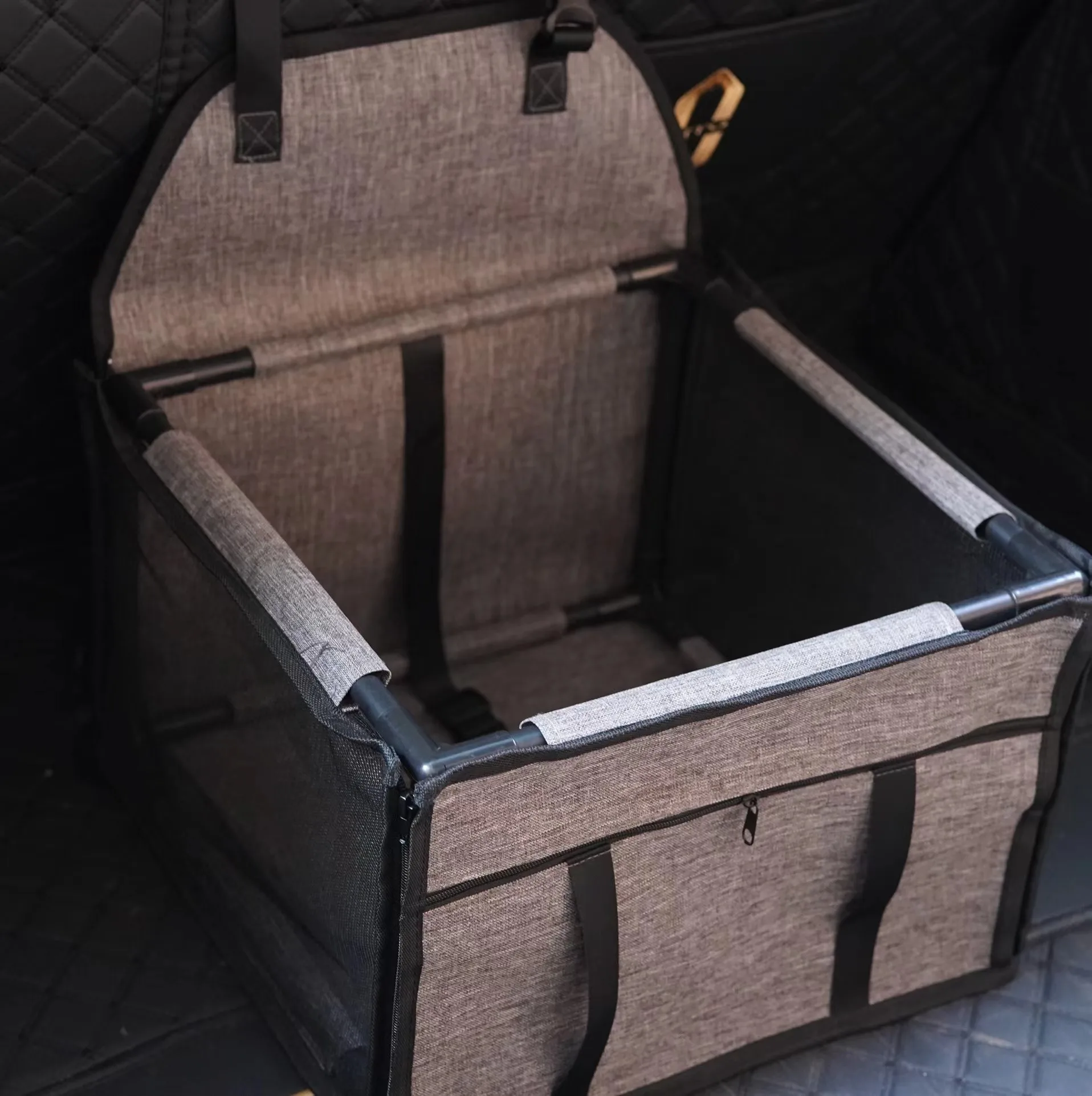 Оптовая продажа Высококачественная портативная складная сумка для домашних животных прочная дорожная маленькая сумка-держатель автомобиля