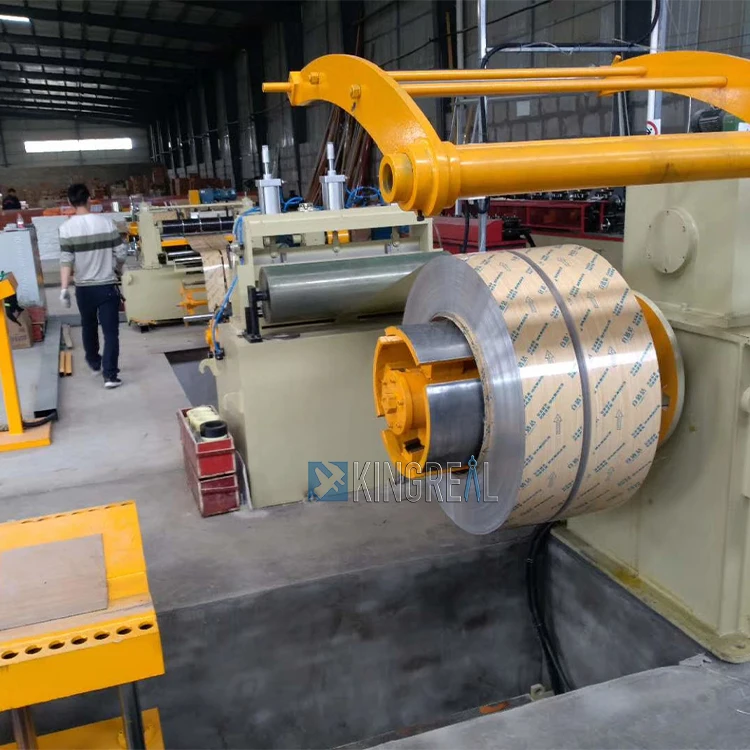 Full Automatic Slitting Aluminum Sheet Steel Coil Production Line