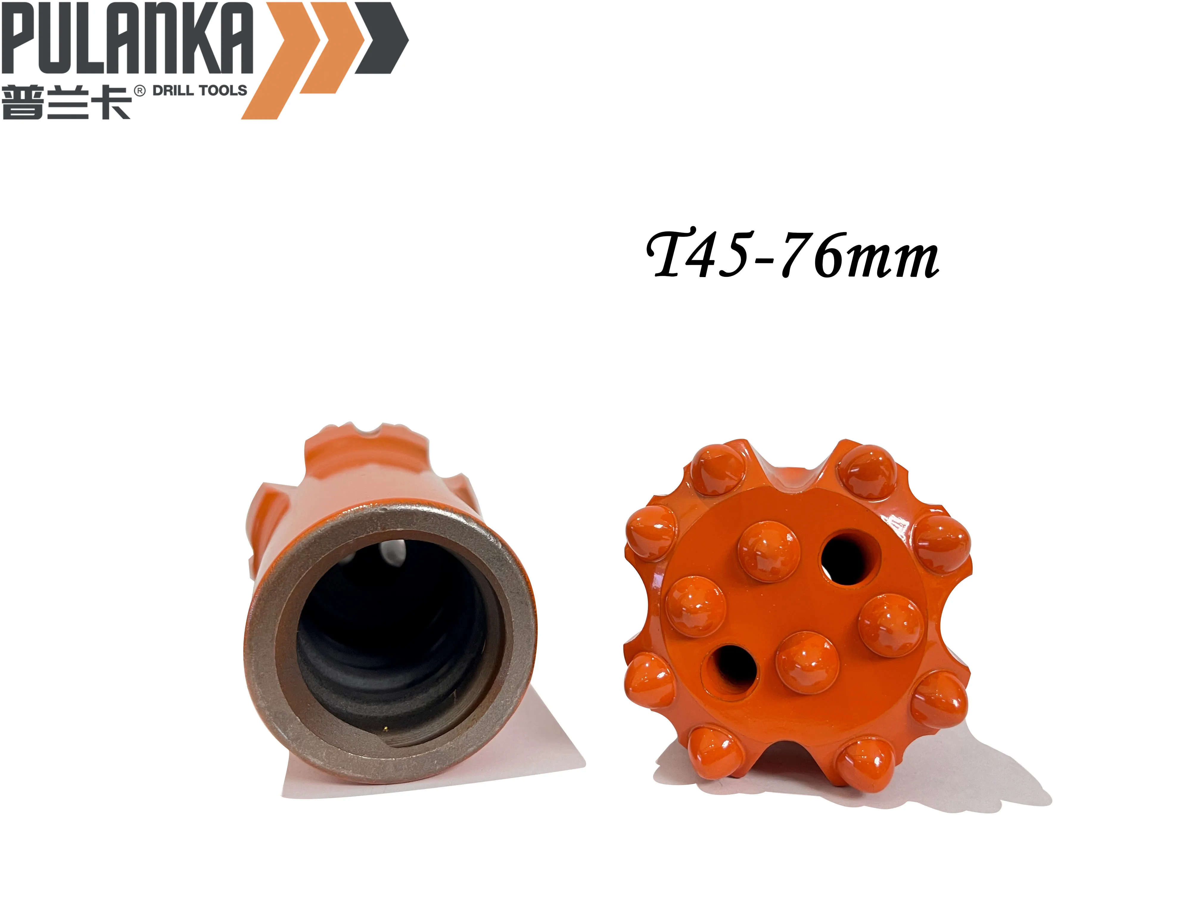 Thread Drill Bits Retract Button Bit T45 76mm 89mm 102mm Top Hammer Rock Drilling Bits for Mining and Well Drilling