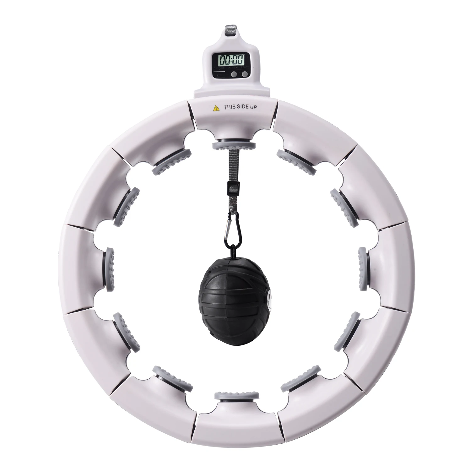 Hot Sale New Smart High Quality Detachable Adjustable Hoop Hula with Operation Manual Exercise Hoop for Adults