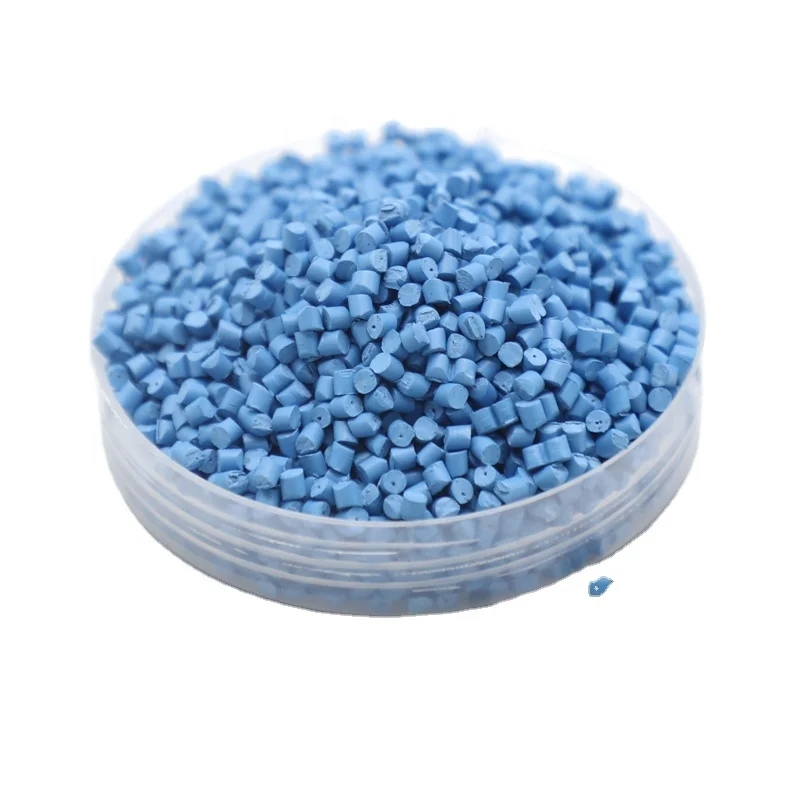 Calcium Carbonate Filler Masterbatch Sell Masterbatch Plastic Light Blue Color Masterbatch Plastic