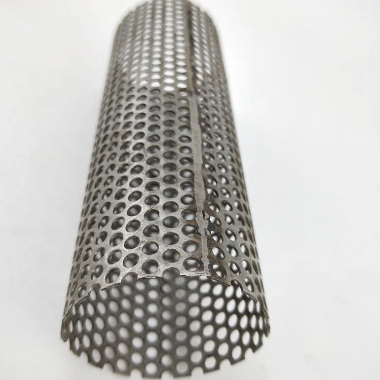 Gr1 titanium porous filter tube 20 30 40 50 100 micron strainer filter