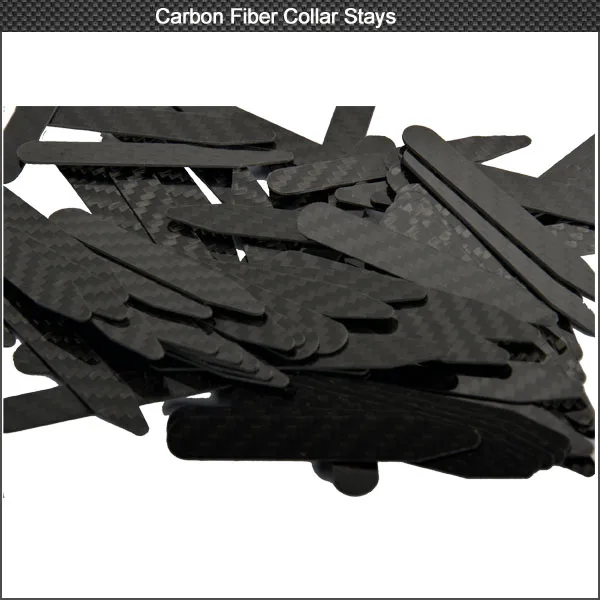 
100% real carbon fiber carbon fiber collar stays for men shirt 