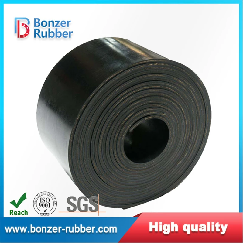 Different Material SBR/NBR/EPDM  Rubber With Cloth Insertion Fabric Cloth Cotton Nylon Rubber Sheet
