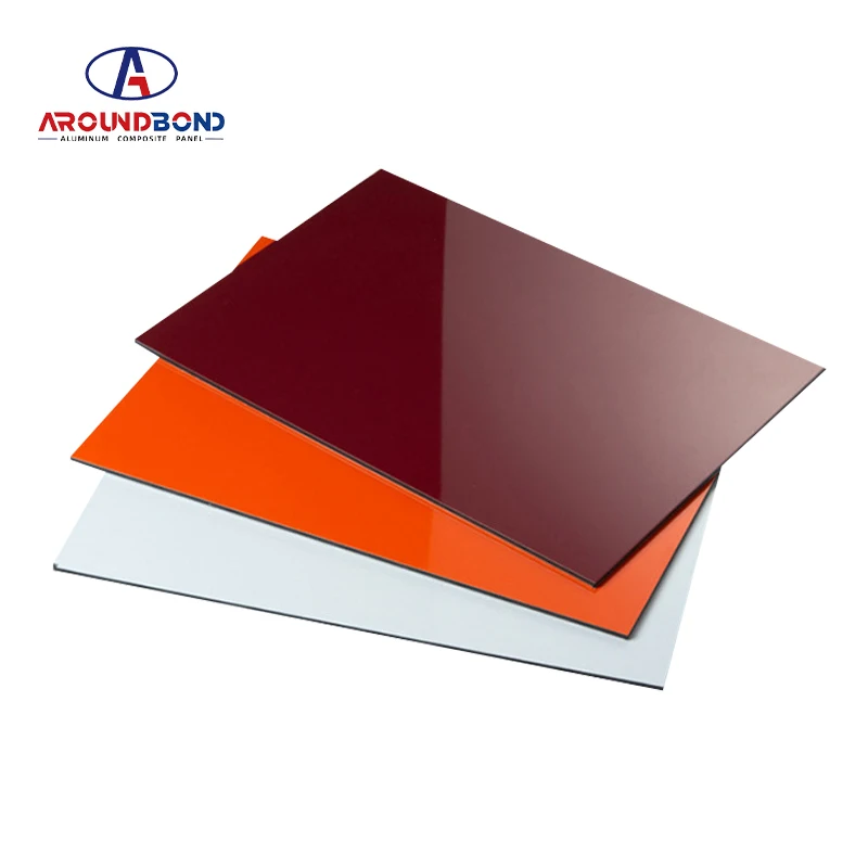 professional high glossy acp wall cladding aluminum composite panel ACM sheet exterior and interior