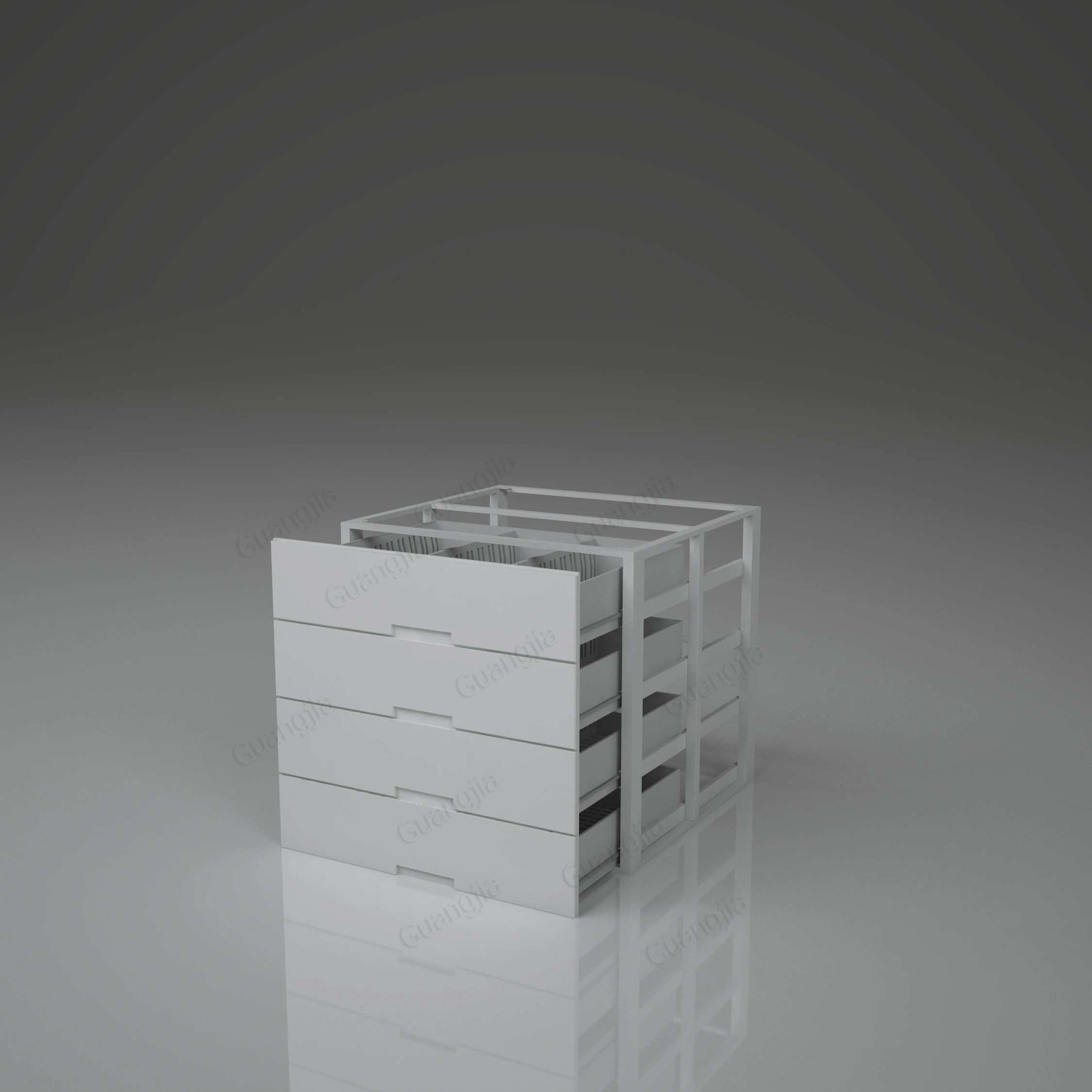 European style pharmacy drawer system pharmacy cabinet display shelf and rack