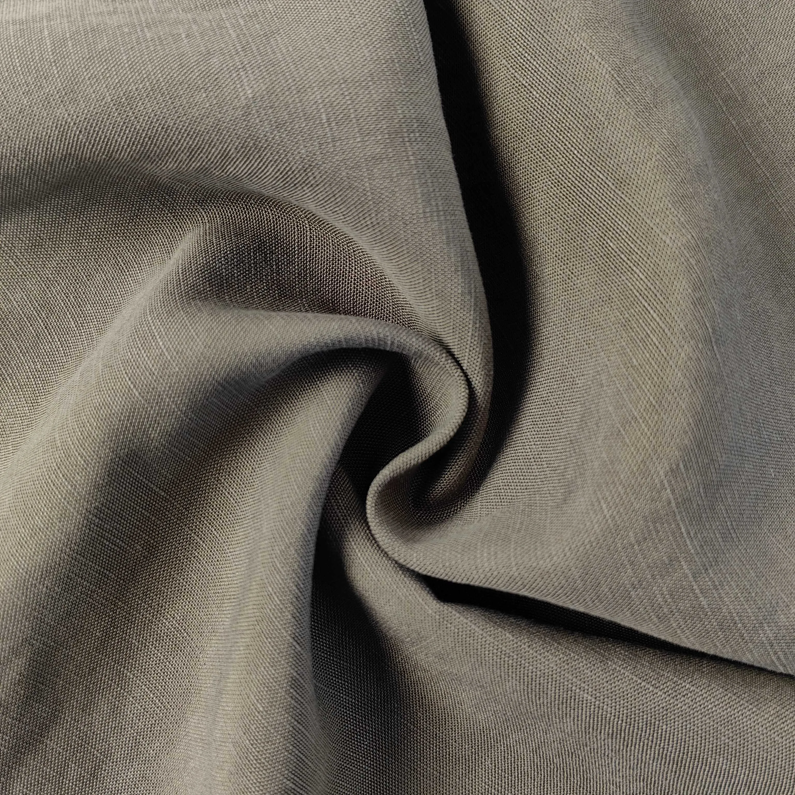 Wholesale Factory Custom Cloth On Sale Muti-function Well Received Textile Easy-to-wash Tencel Linen Fabric