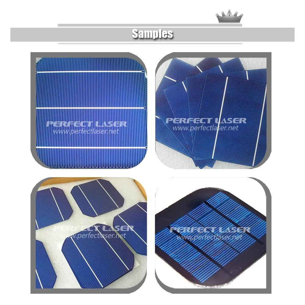 
20Watts 50Watts Fiber Laser Half Cut Solar Cell Machines 