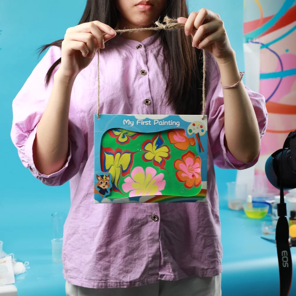  Gift Art Drawing Toys Water Marbling Painting