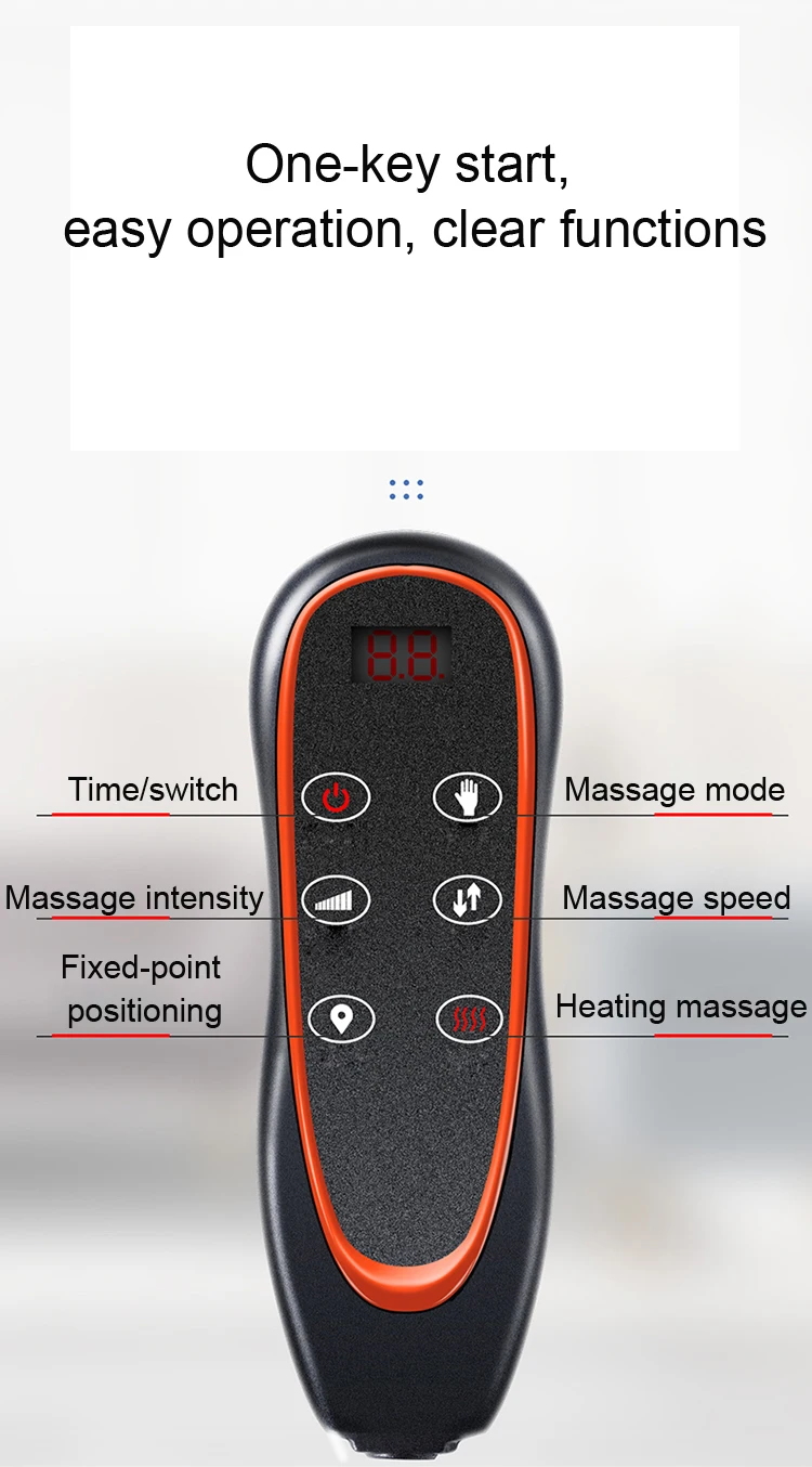 
High quality whole body electric massage pad automatic massage cushion electric massage blanket acupressure mat 