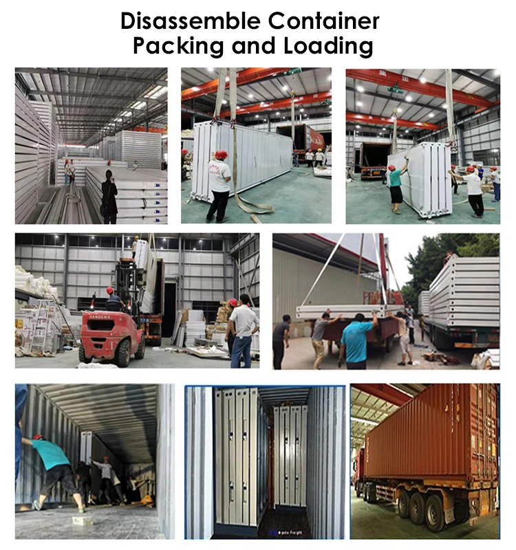 20 ft Container House  Luxury China Green Container House Prefab Container House Design